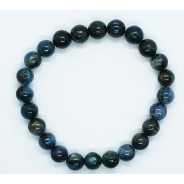 Bracelet Kyanite Black  Beaded